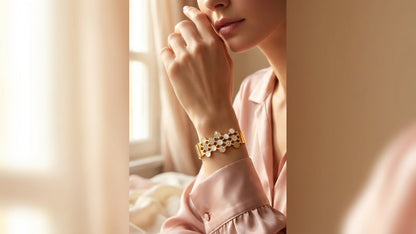 AUREVA CELESTIALA™ ANTI-TARNISH COUTURE CUFF BRACELET