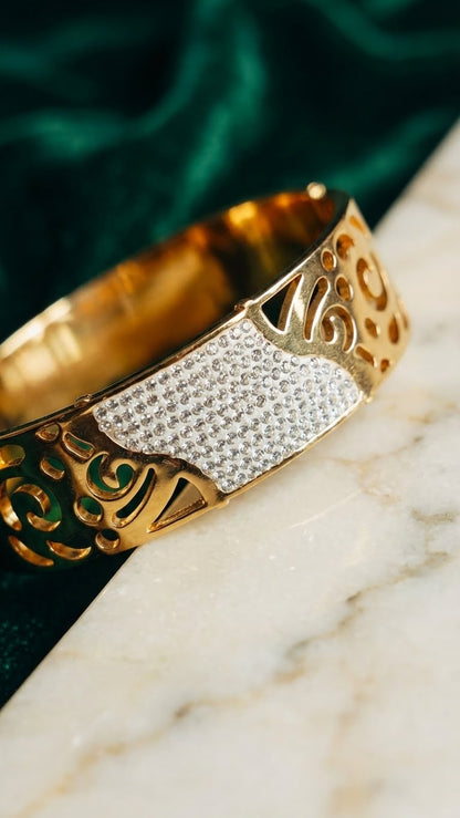 AUREVA NOORFLARE™ ANTI-TARNISH CUFF BRACELET